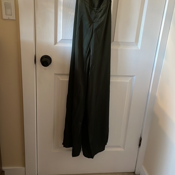 RARE green chaser silky basics jumpsuit green Kale - Picture 6 of 6